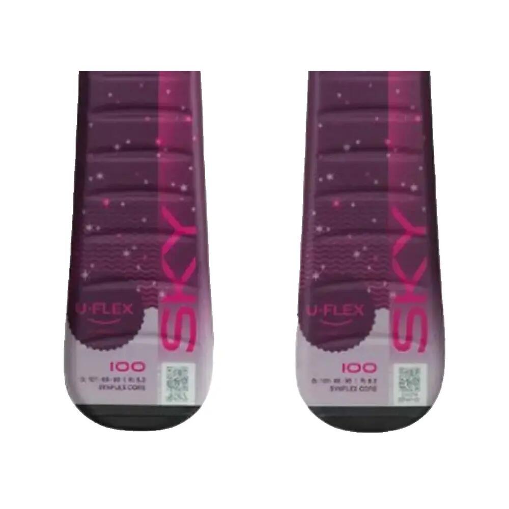 Skis alpins Elan Sky Shift X El 4.5 GW Junior Violett 4/5
