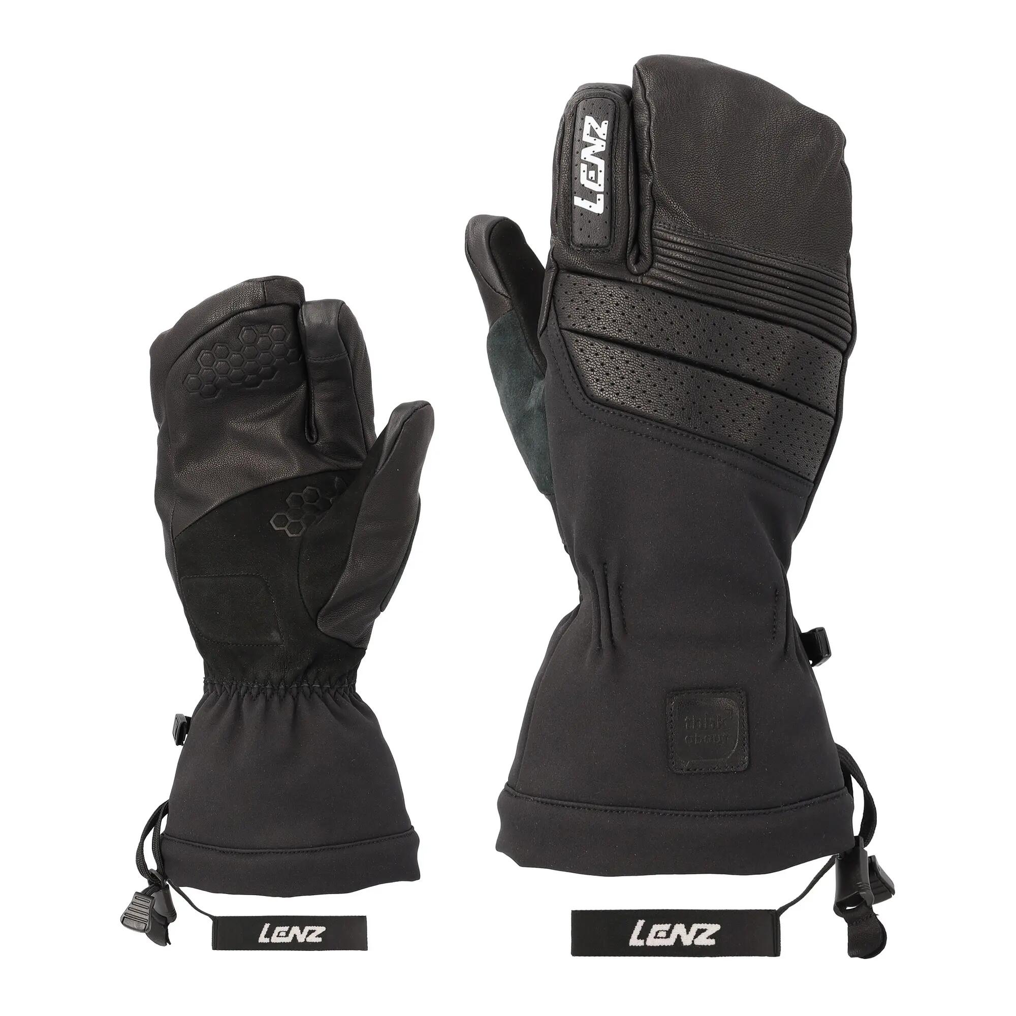 Guantes de esquí para hombre Lenz Think About Lobster 2/2