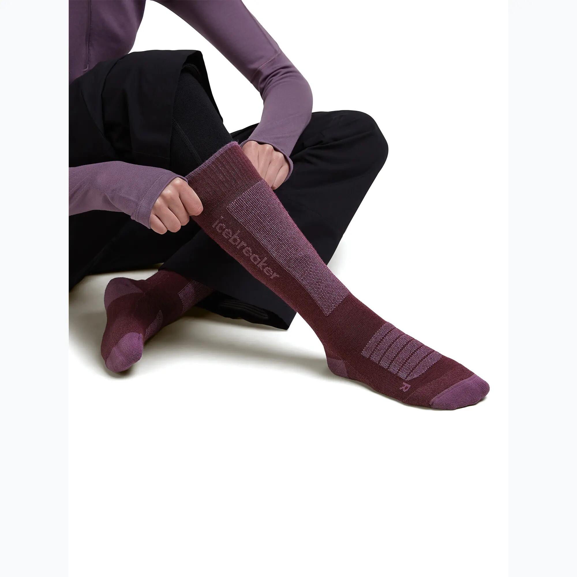 Icebreaker Merino Ski+ Ultralight OTC női sízokni 4/6