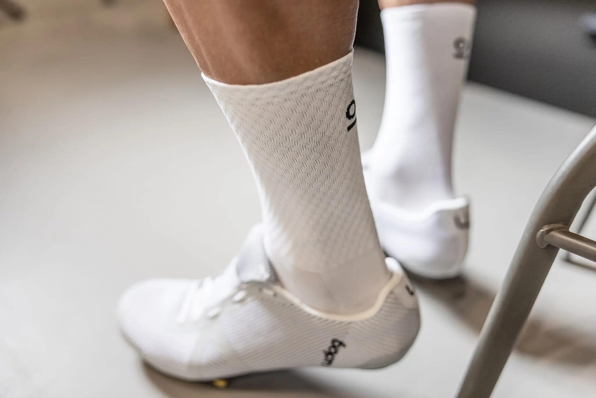 Eroe Logo White Socks 5/7