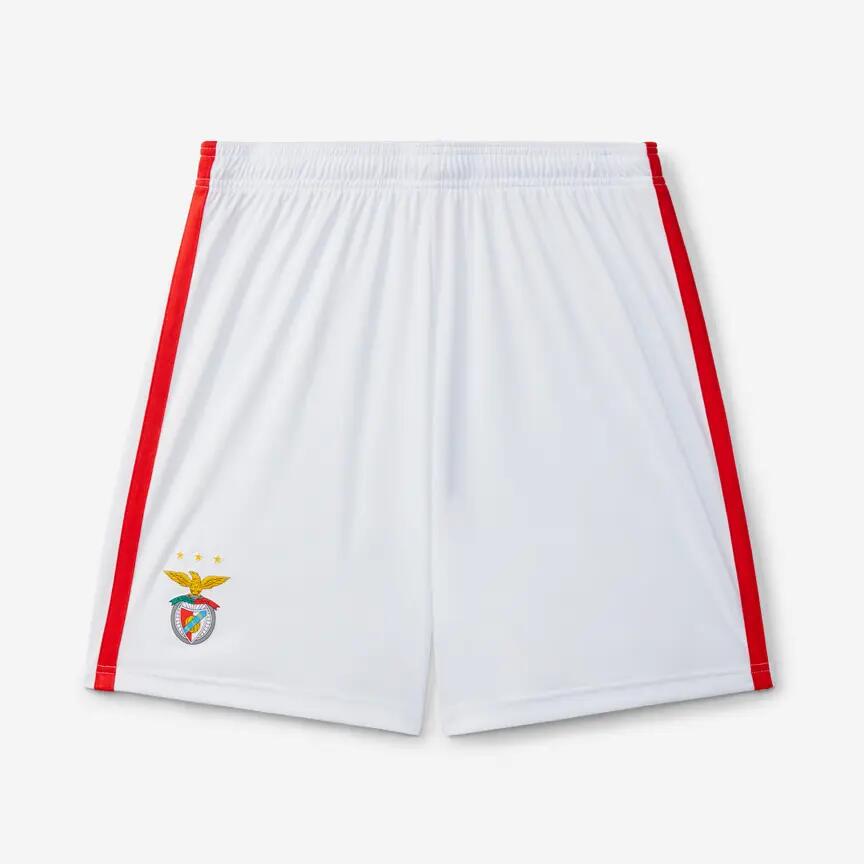 Fußball - Shorts - kurz, ohne Taschen - SL Benfica 2026-2027 - weiß-rot 1/1
