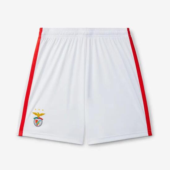 Fußball - Shorts - kurz, ohne Taschen - SL Benfica 2026-2027 - weiß-rot