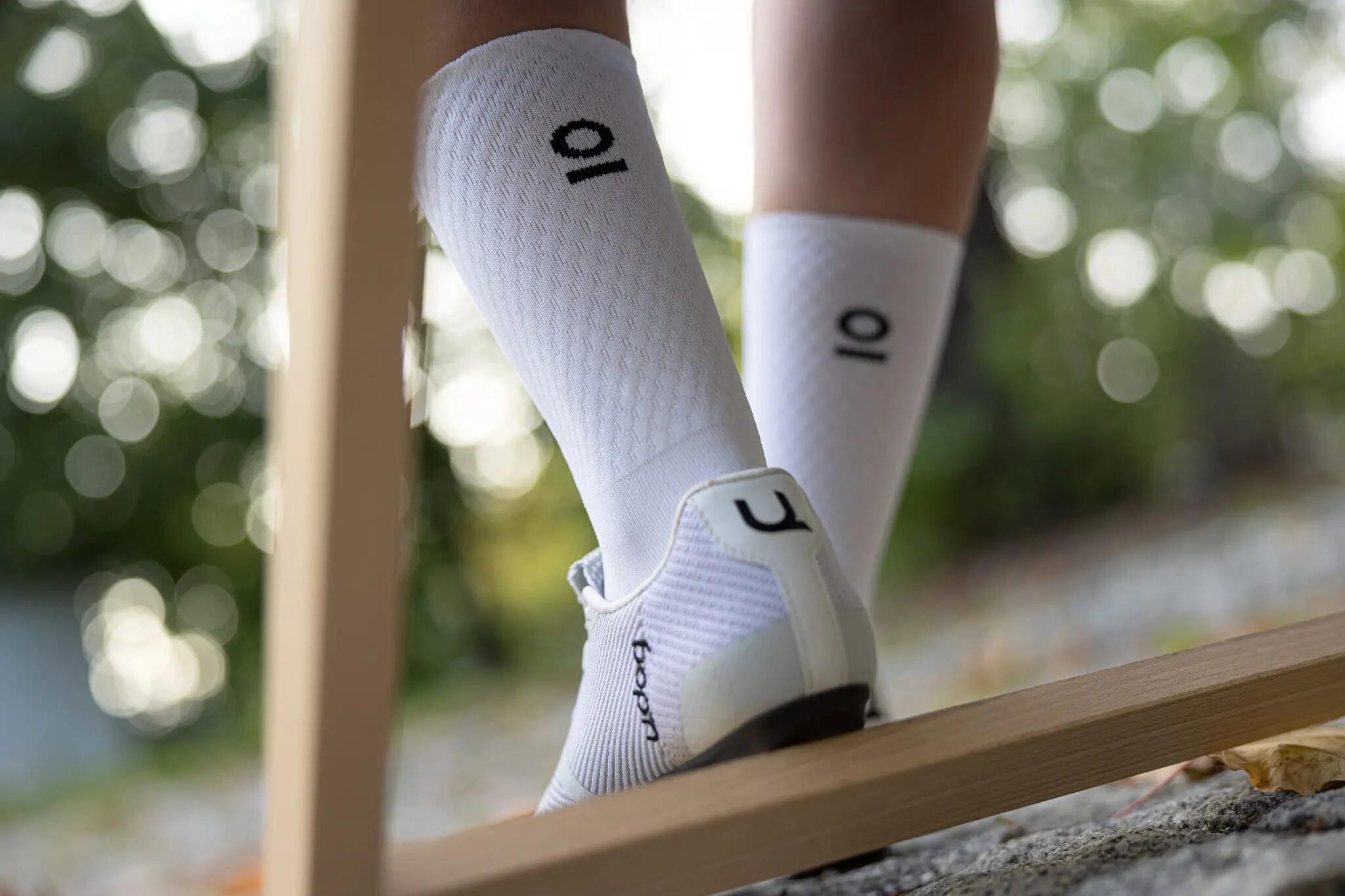 Eroe Logo White Socks 4/7