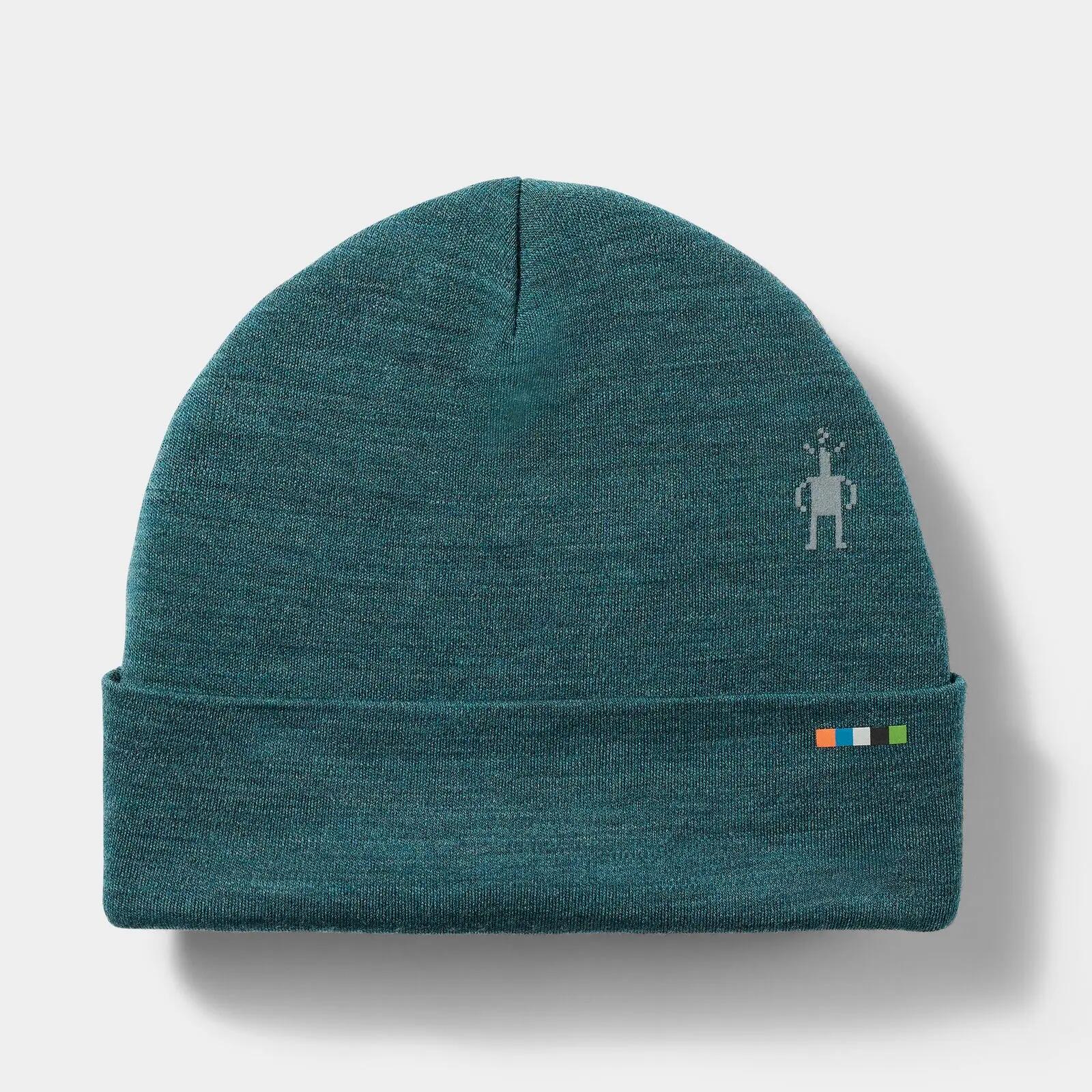 Căciulă Merino Smartwool Beanie - verde petrol Dark Teal Heather 2/2