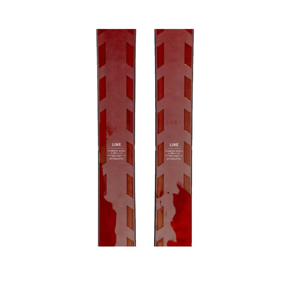 Skis alpini Line Optic 88 Rosso 3/7