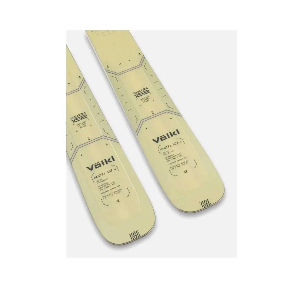 Esquís sin fijaciones Volkl Mantra 102 W Beige para mujer 7/10