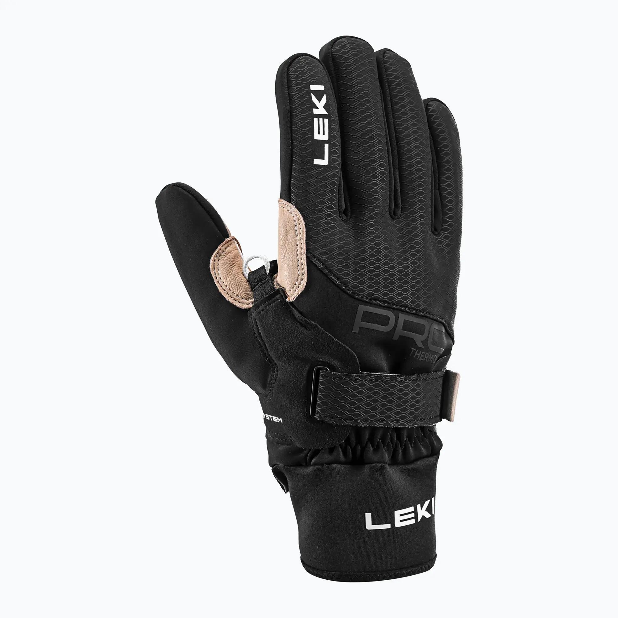 Rękawice do narciarstwa biegowego LEKI PRC Premium ThermoPlus Shark 2/5