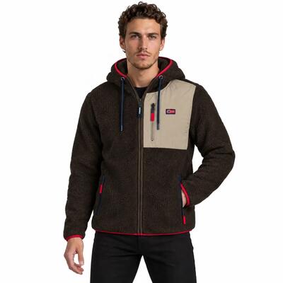 Sherpa wandelfleece met ritssluiting voor heren