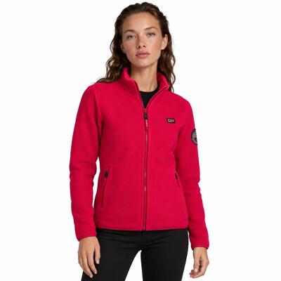 Dames sherpa wandelfleece met ritssluiting