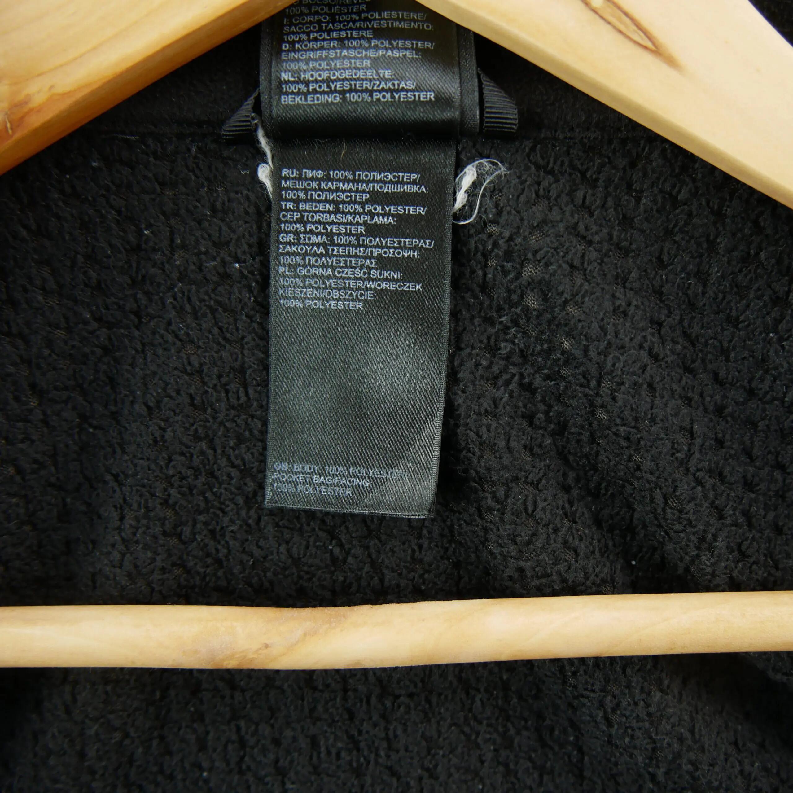Second life - Men's Fleece Jacket with Stand-Up Collar - Very good 7/8