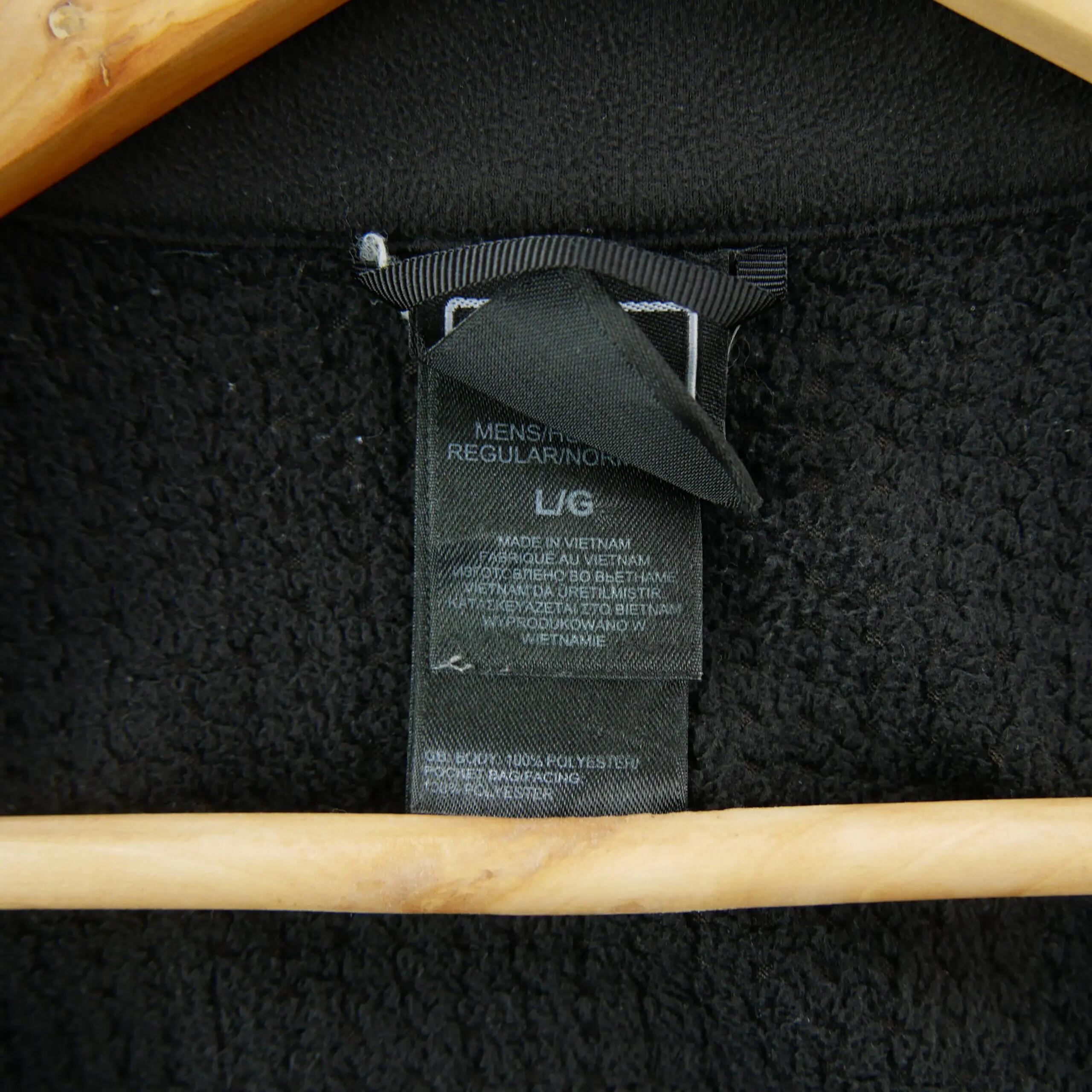 Second life - Men's Fleece Jacket with Stand-Up Collar - Very good 6/8