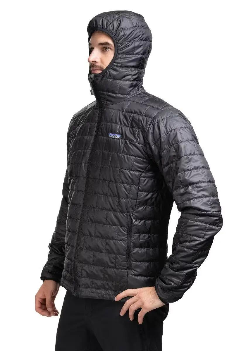 Kurtka zimowa męska Patagonia Nano Puff Hoody 3/4