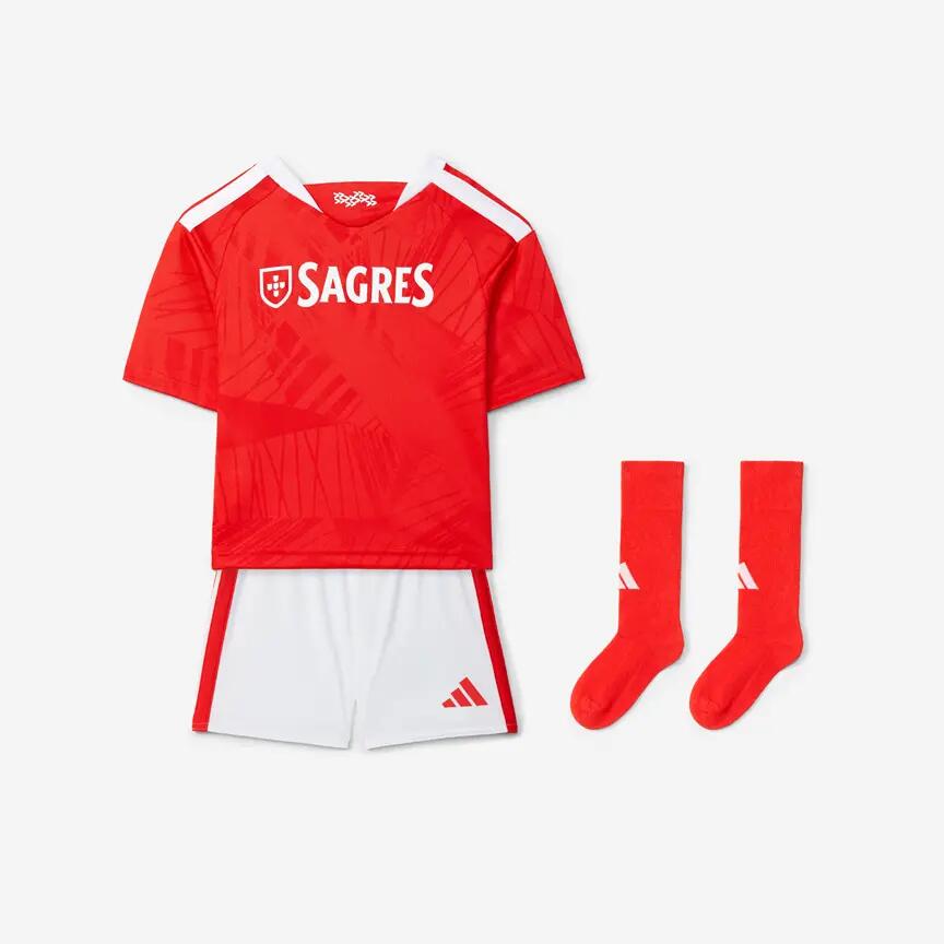Mini-kit calcio - Bambini - Benfica 2026-2027 - Rosso e bianco 2/2