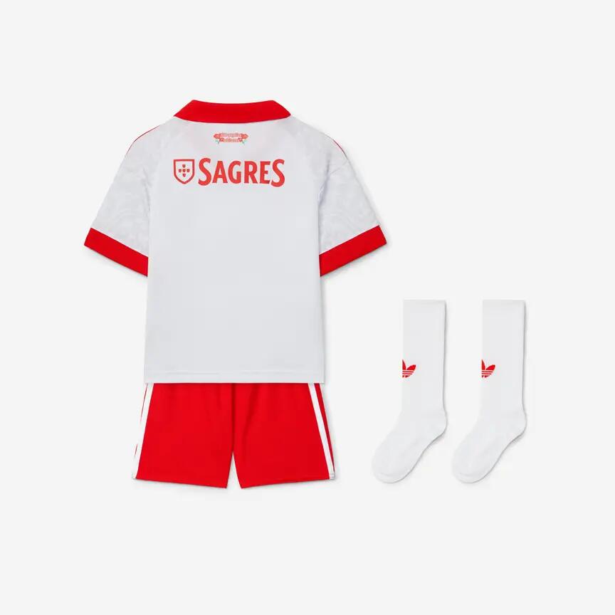 Mini-kit futebol infantil alternativo Benfica 2026-2027 2/2