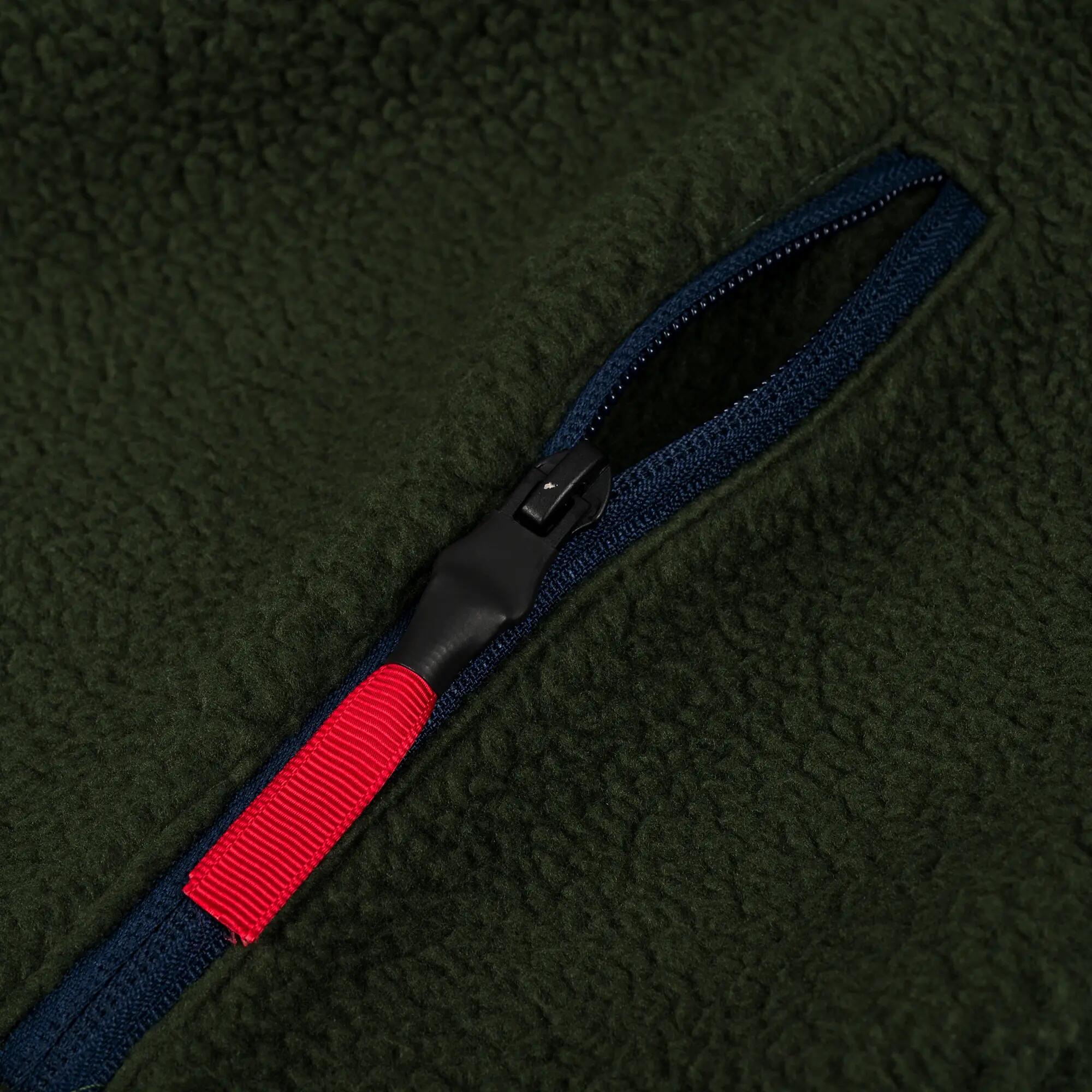 Pánská turistická fleecová mikina Norsko Sherpa na zip 7/7