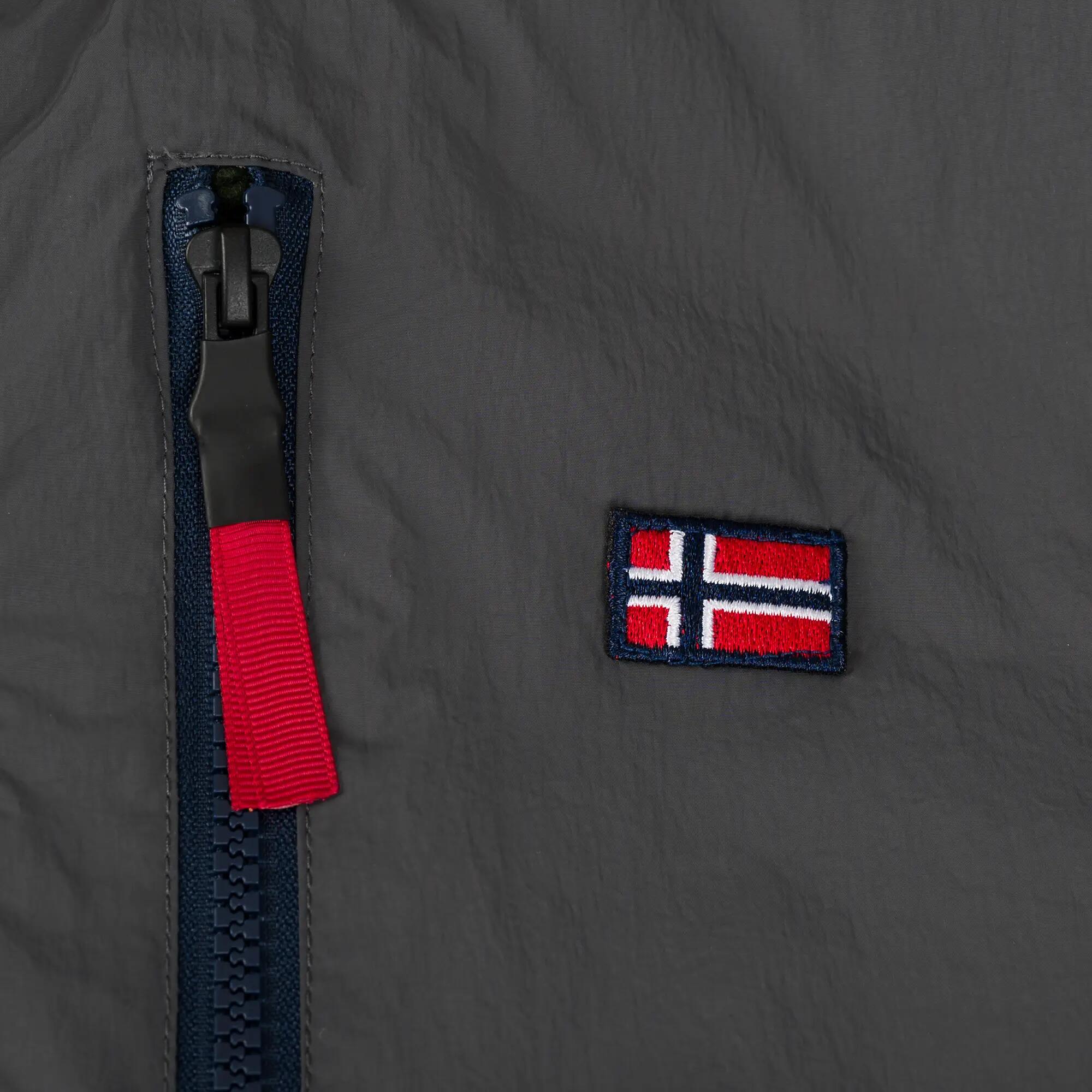 Pánská turistická fleecová mikina Norsko Sherpa na zip 6/7