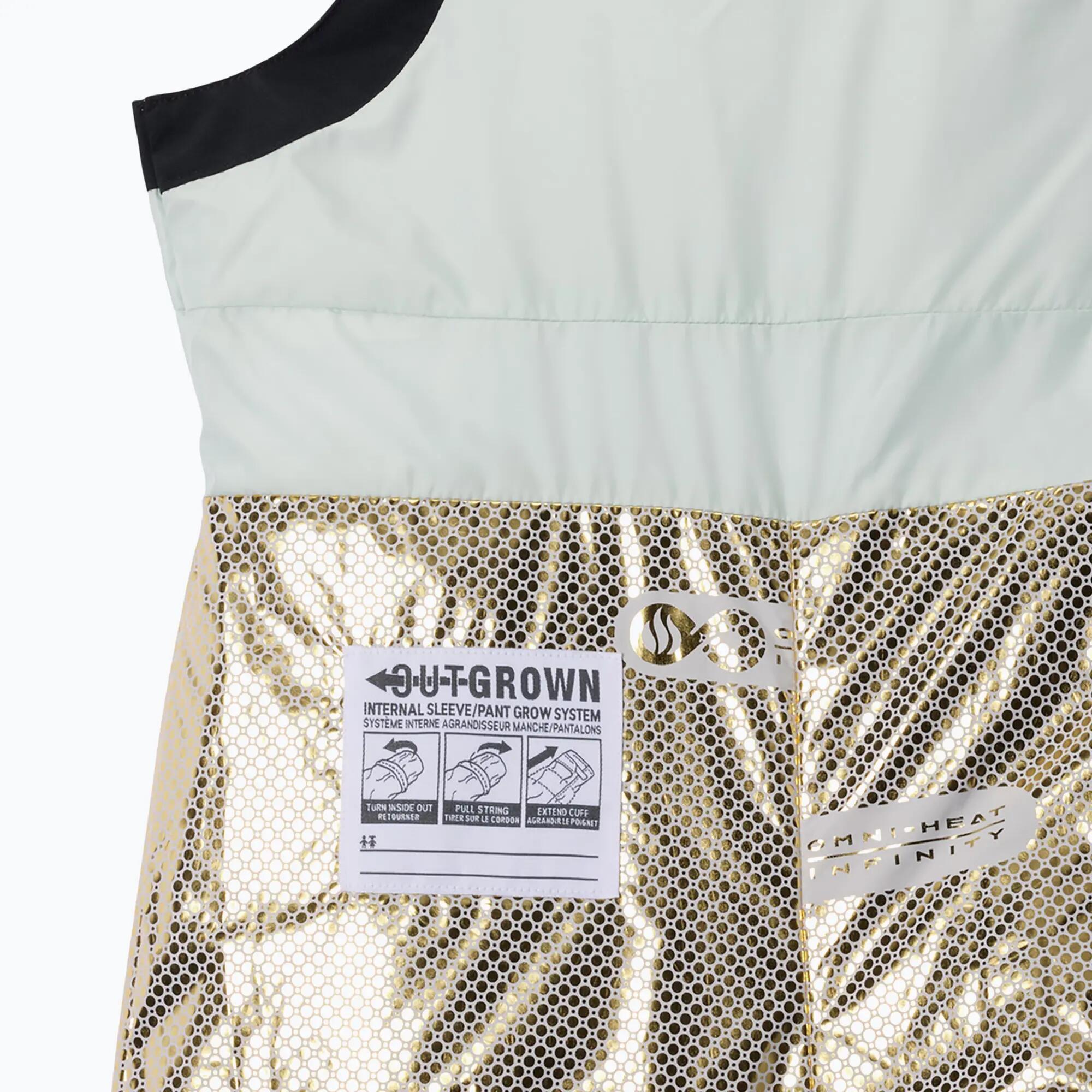 Spodnie narciarskie dziecięce Columbia Holcomb Grove Bib 3/4