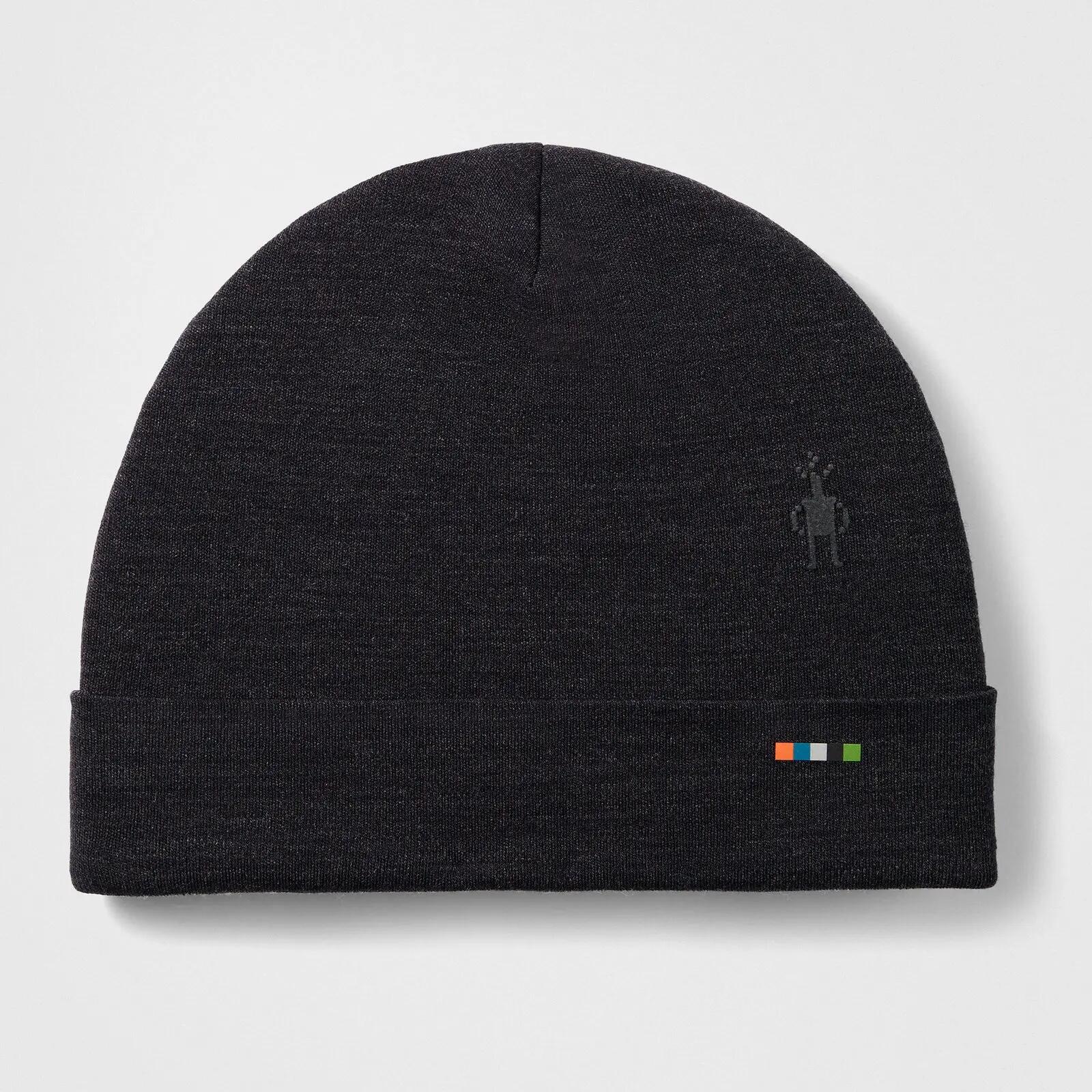 Căciulă Merino Smartwool Thermal Reversible Beanie - gri Charcoal | reversibilă 3/3