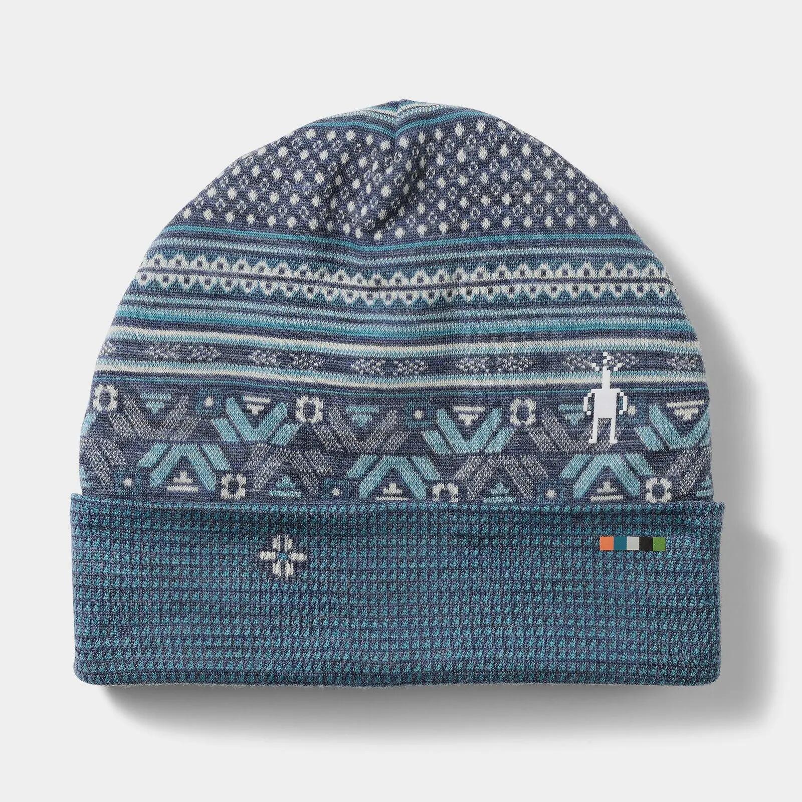 Căciulă Merino Smartwool Thermal Reversible Beanie - model Nightfall Fair Isle… 3/3