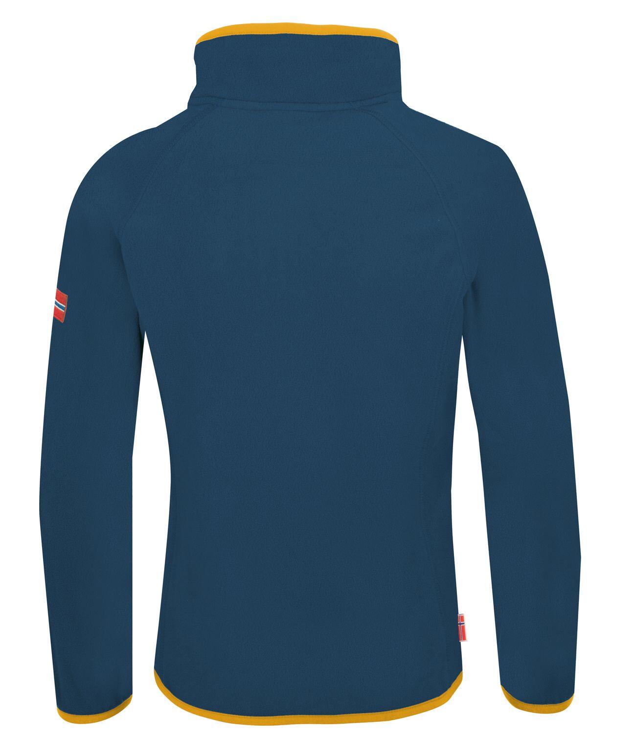 Pull en polaire pour enfants Nordland Isolant Séchage rapide Jaune d'or 2/3
