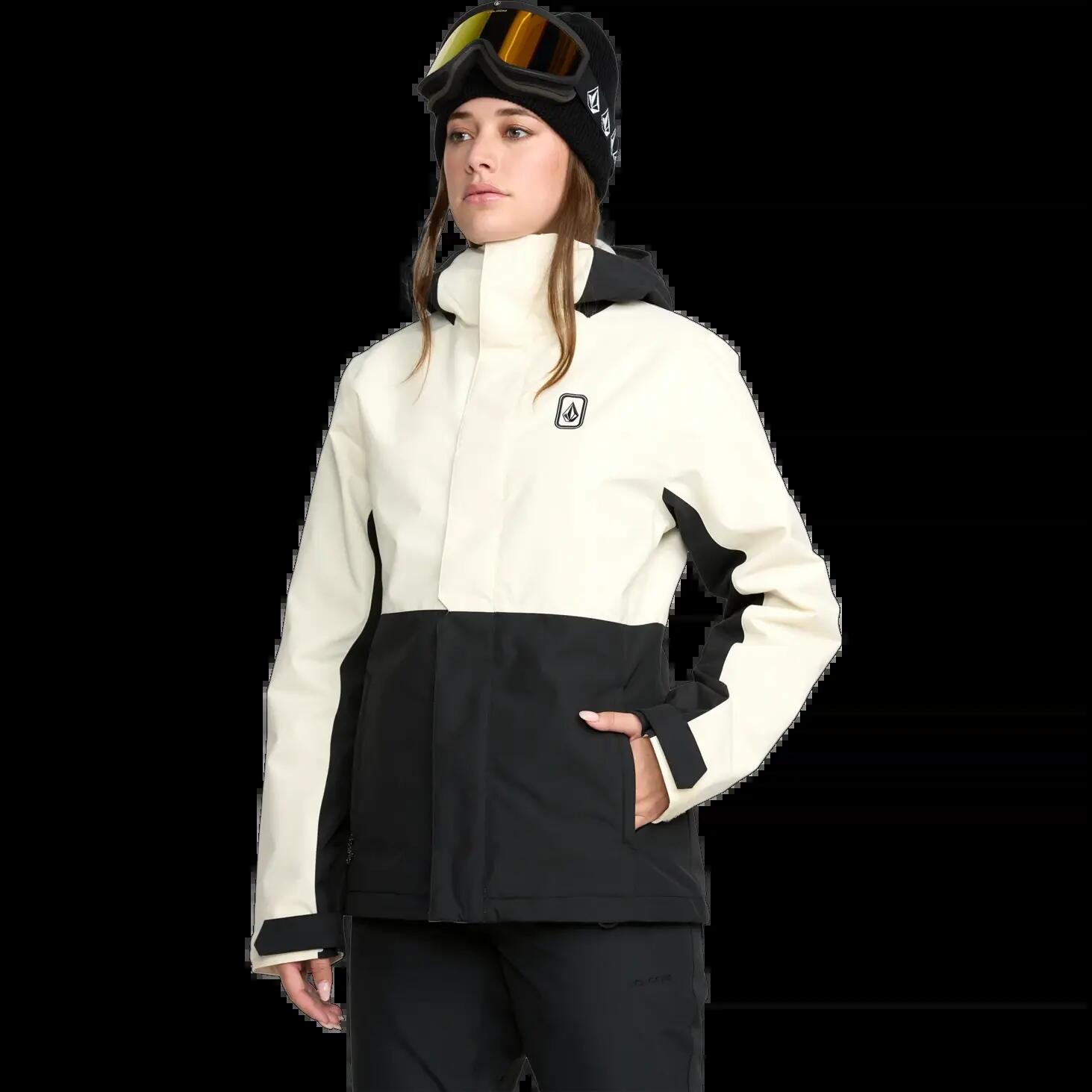 Casaco com capuz e fecho de snowboard Volcom Bolt Osso 5/5
