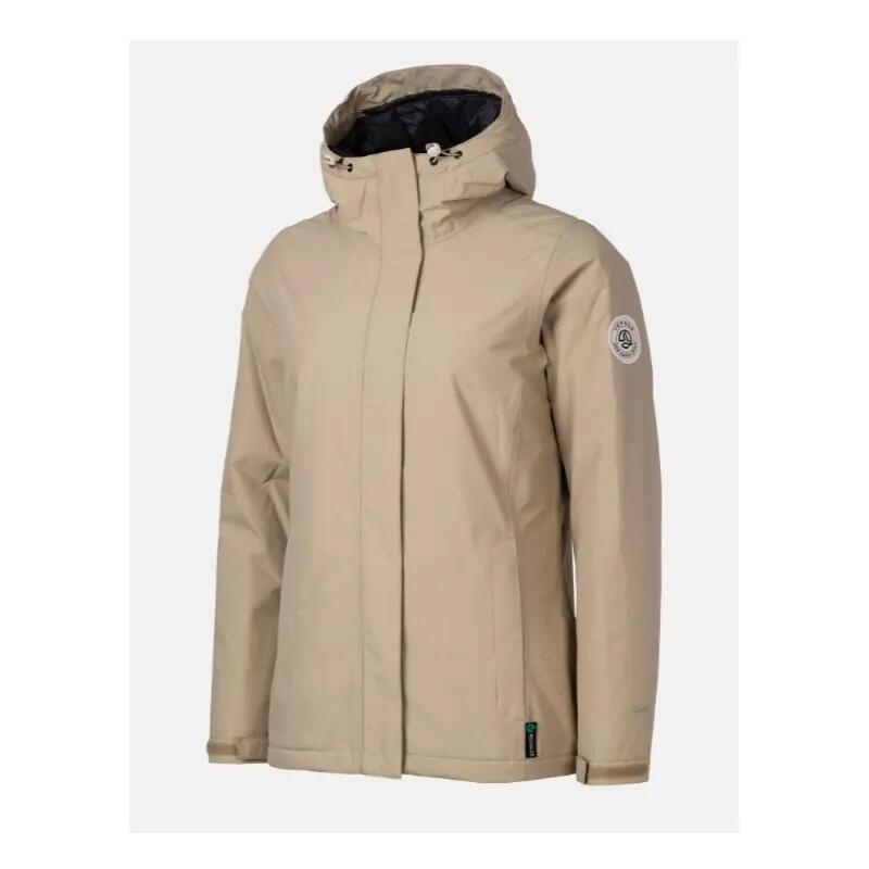 Anorak - Mujer - Ternua Torngat - Beige 1/2