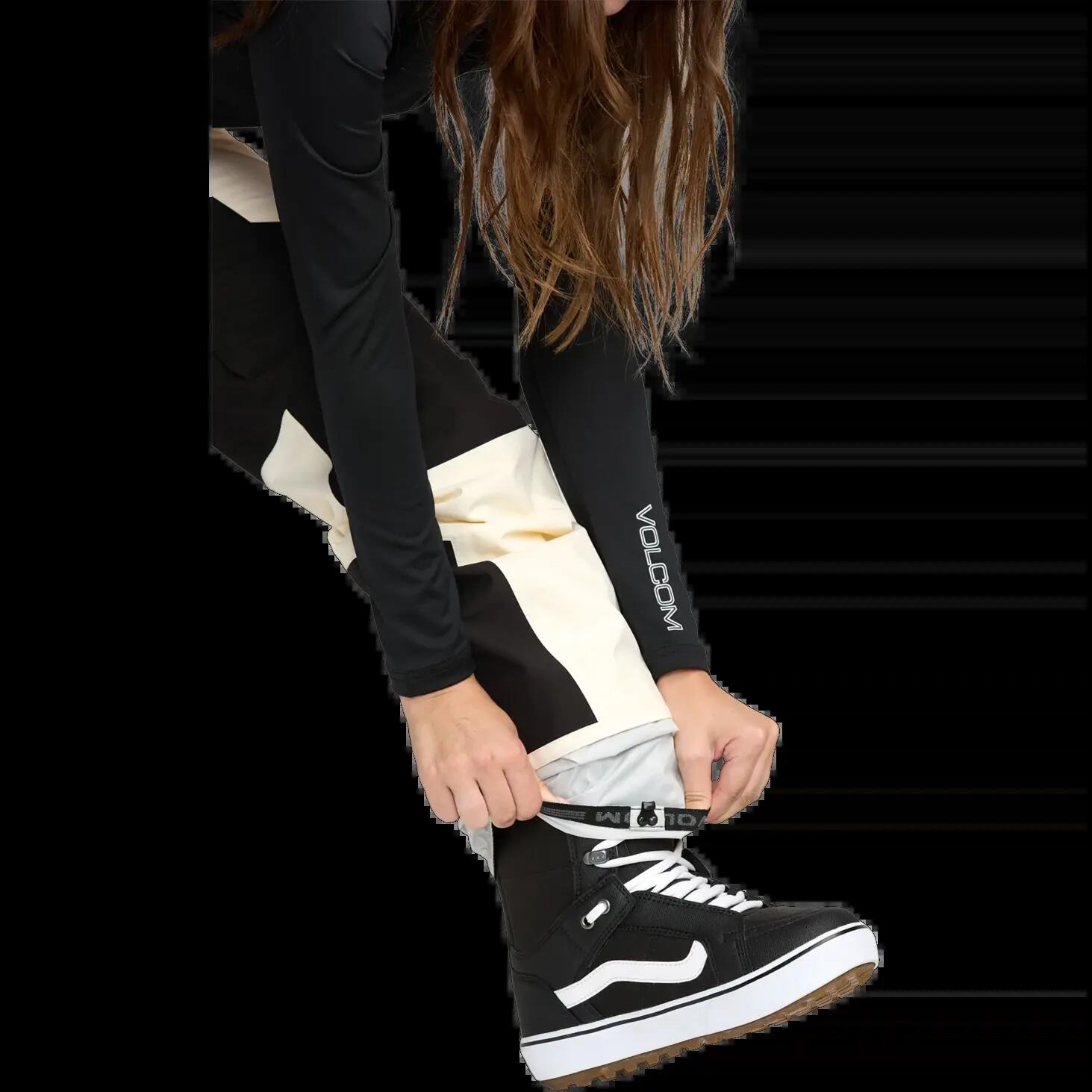 Pantalón de snowboard Volcom Stone Mica Negro Blanco 7/7