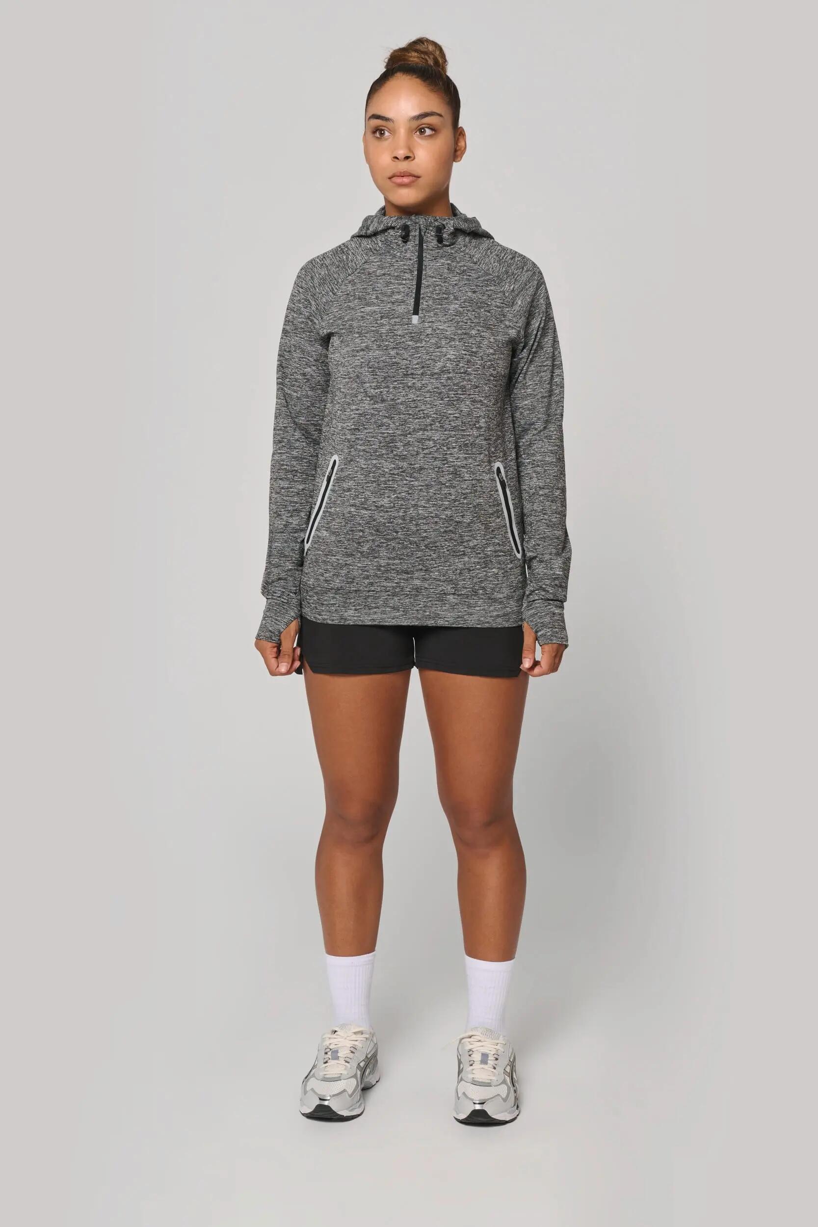 Poract 1/4 Zip Sport kapucnis pulóver 8/15