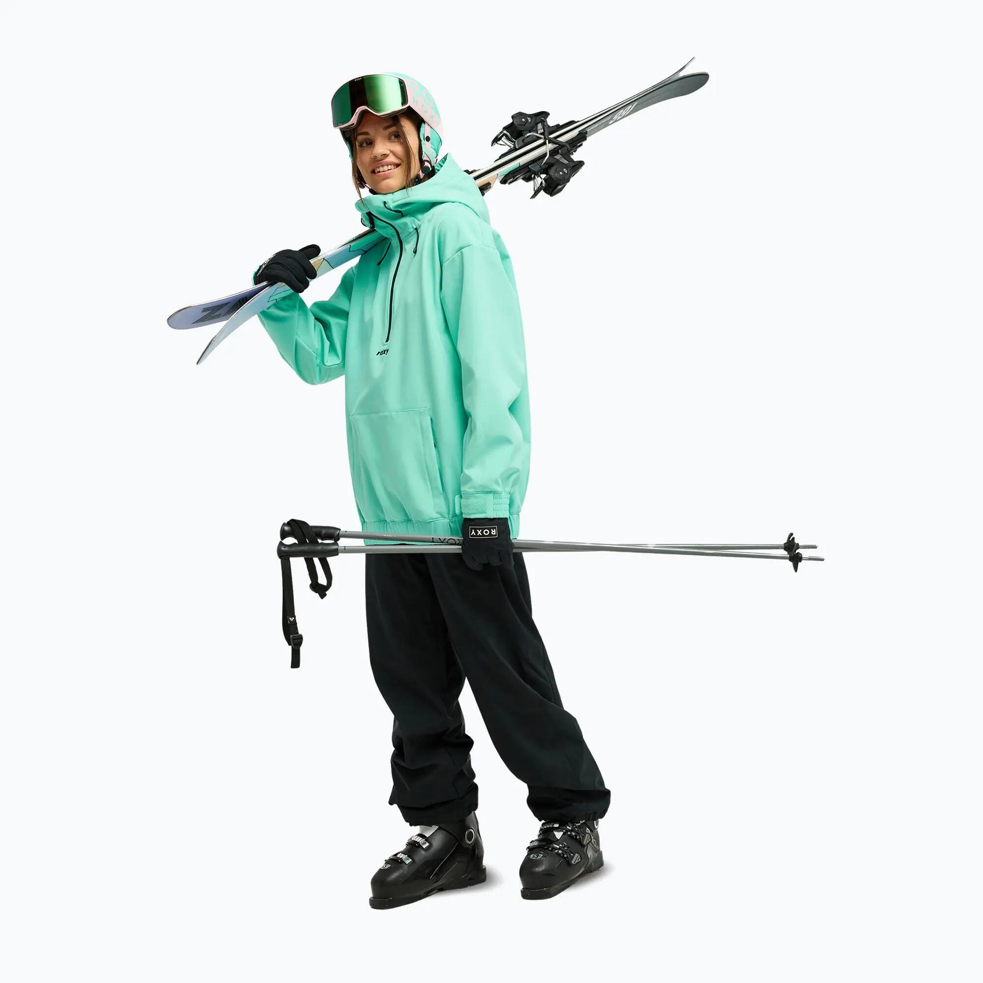 Kurtka snowboardowa damska ROXY Frostbliss Softshell Overhead 2/7
