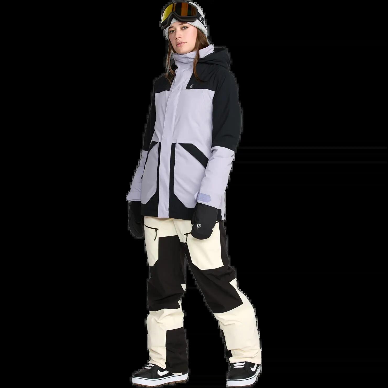 Pantalón de snowboard Volcom Stone Mica Negro Blanco 4/7