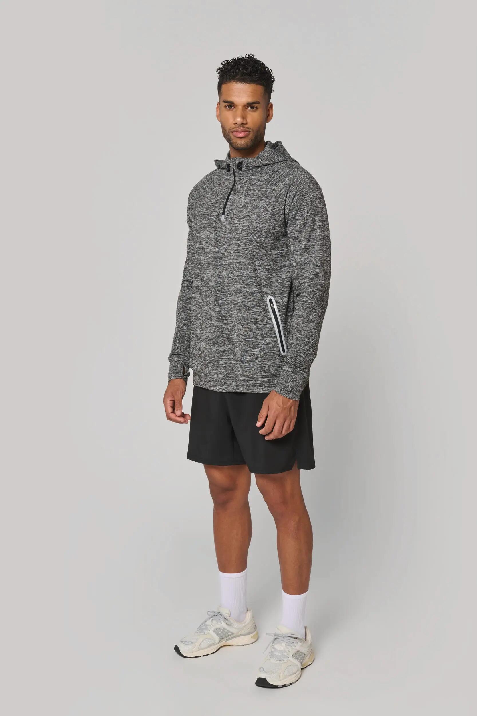 Poract 1/4 Zip Sport kapucnis pulóver 6/15