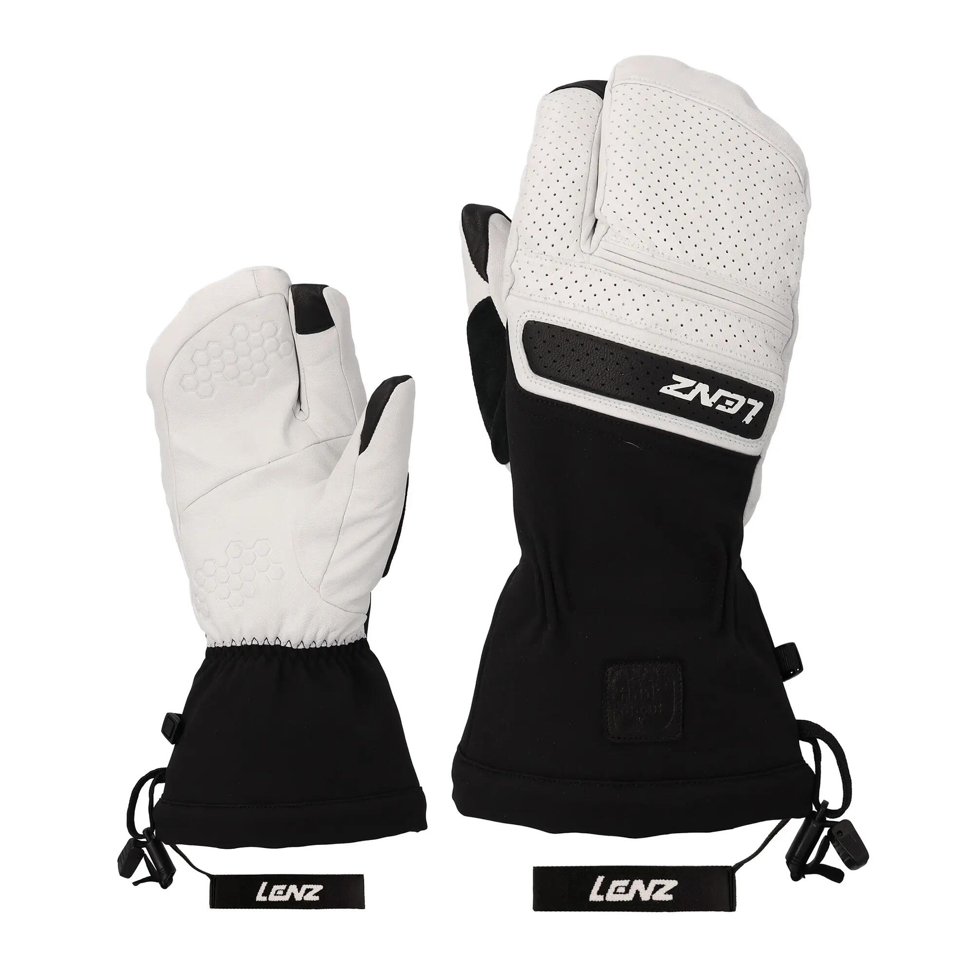 Guantes de esquí para mujer Lenz Think About Lobster 2/2