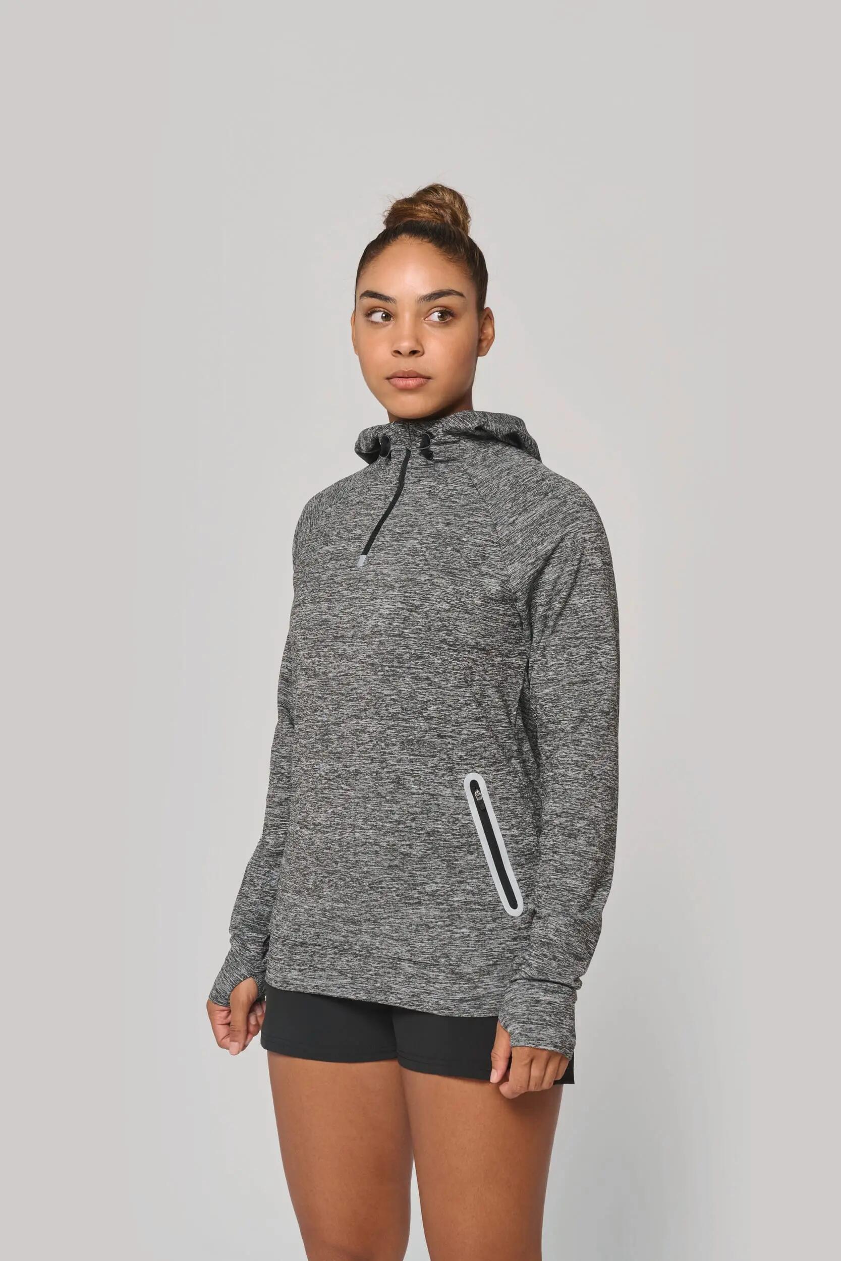 Poract 1/4 Zip Sport kapucnis pulóver 4/15