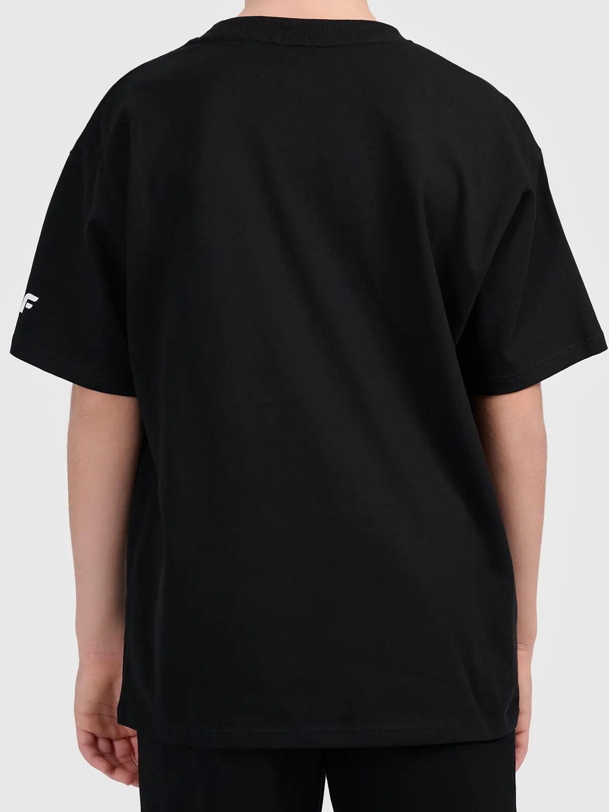 T-shirt bawełniany chłopięcy 4F 4FJWAW26TTSHM3516 4/4