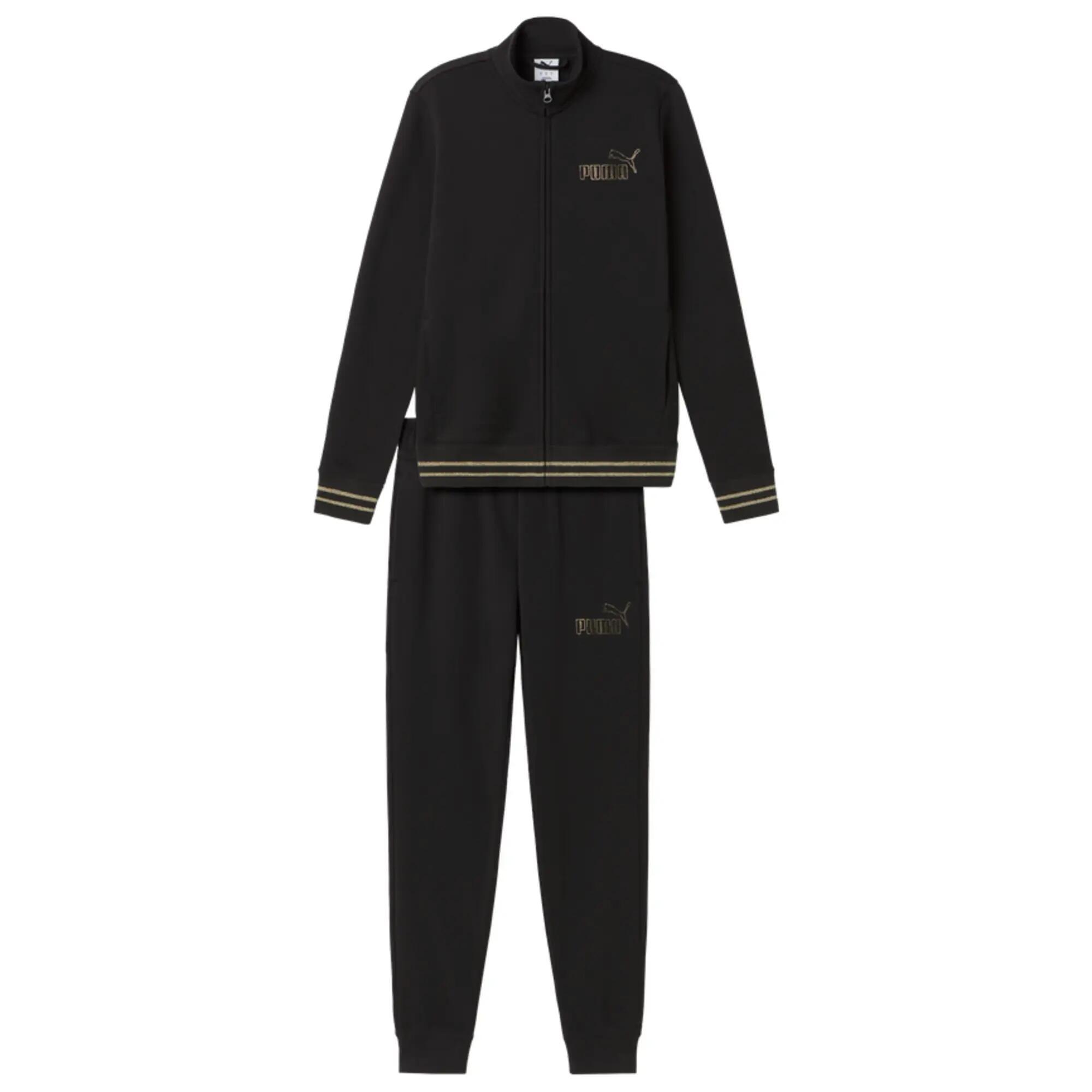 Fato De Treino Puma Ess Rhinestone Fz Suit Fl Mulher 1/3