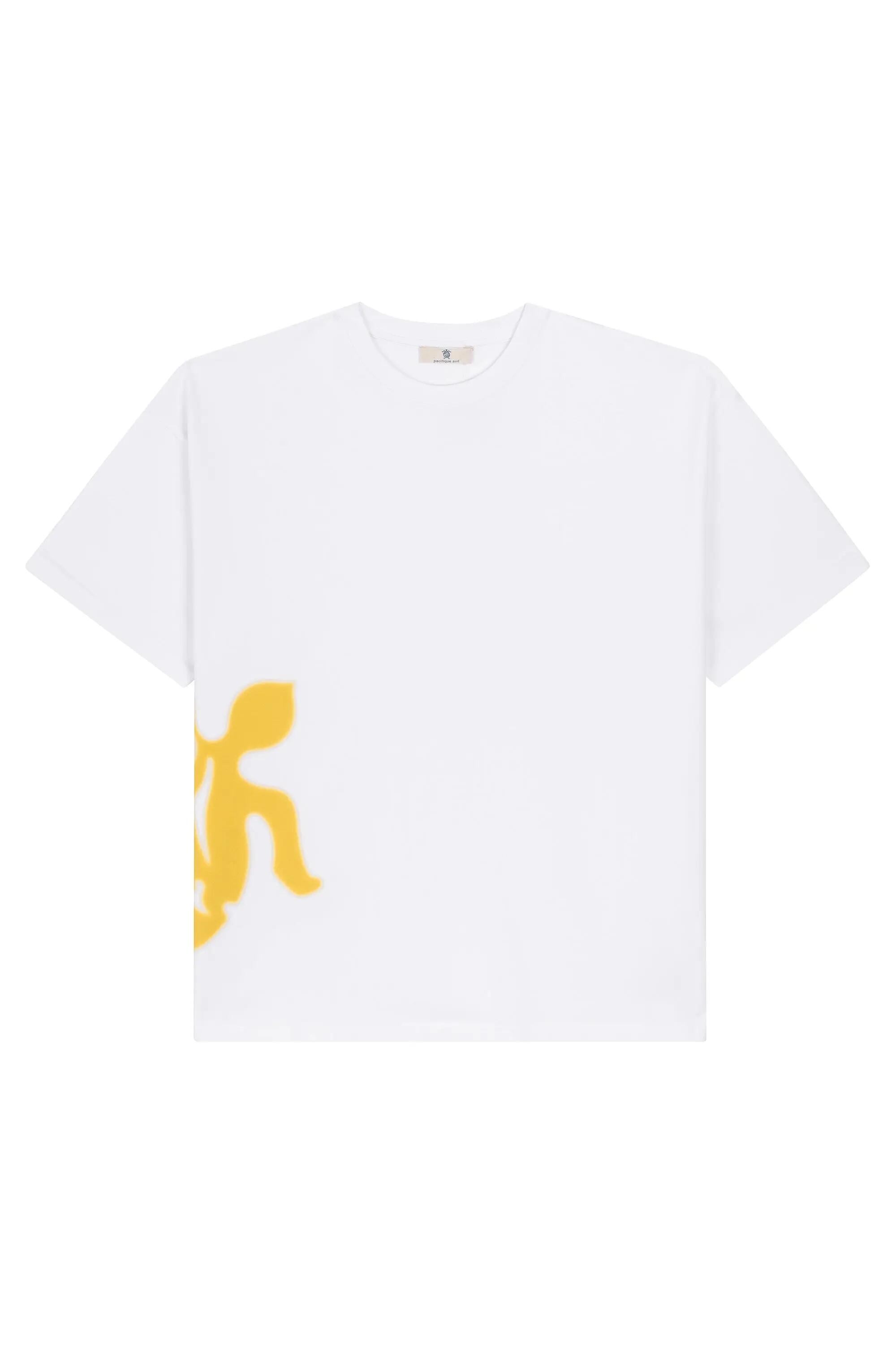 T-shirt - surf - unisexe - oversize, manches courtes - Pacifique Sun - blanc 2/4
