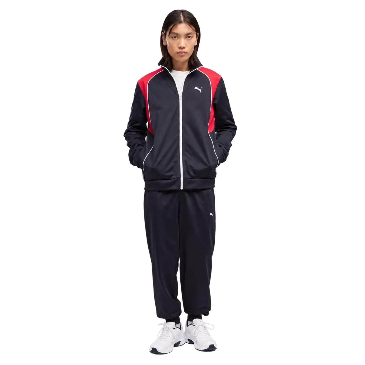 PUMA Piping Suit Trainingsanzug Herren 2/3
