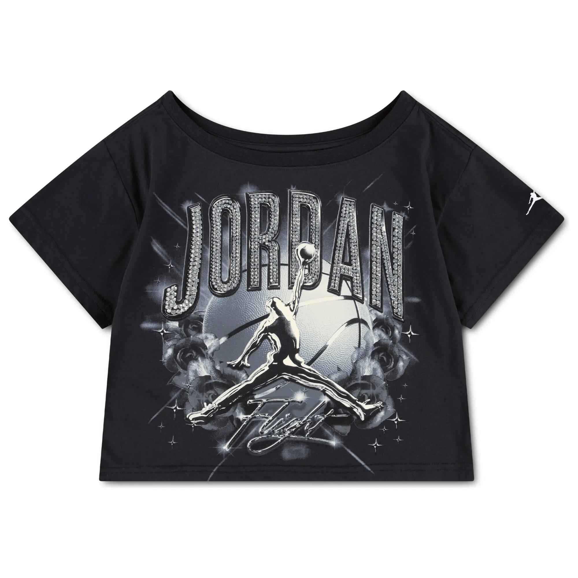 Tricou Jordan Jdg Jordan Rebel Rose Tee Copii