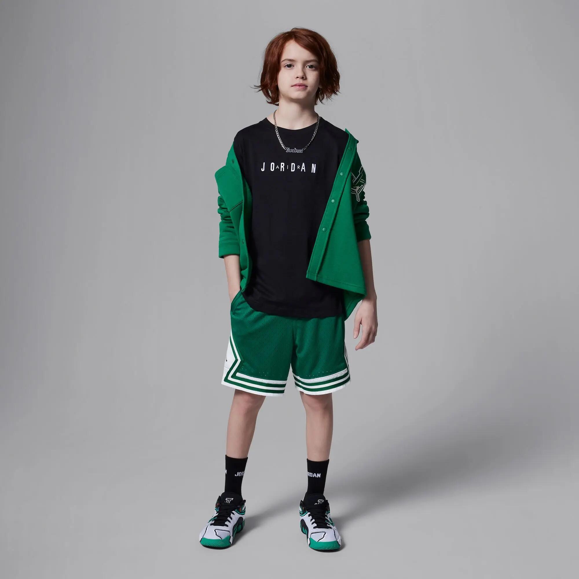 T-Shirt Jordan Jdb Mj Wordmark Emb Crew Junior 5/5