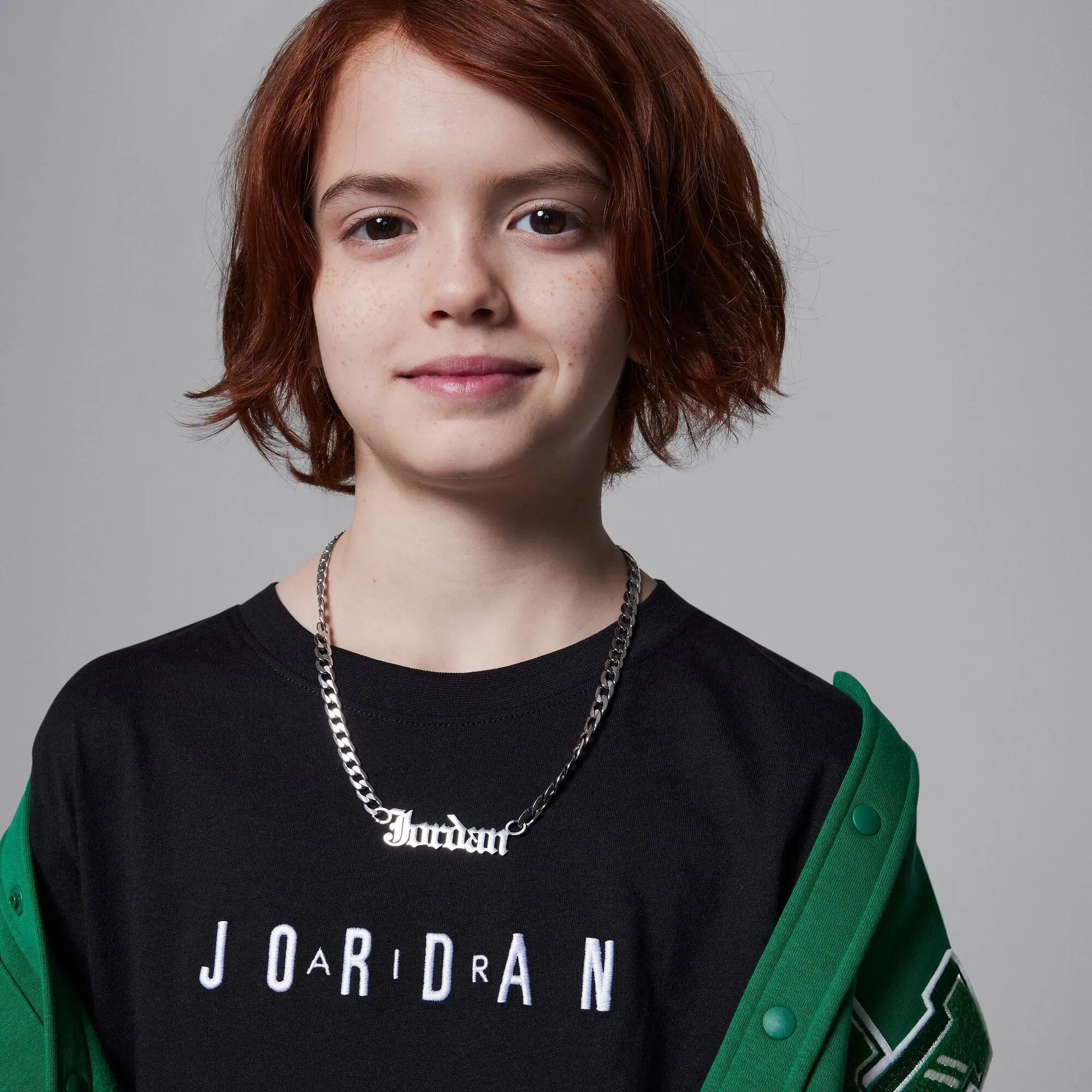T-Shirt Jordan Jdb Mj Wordmark Emb Crew Junior 4/5