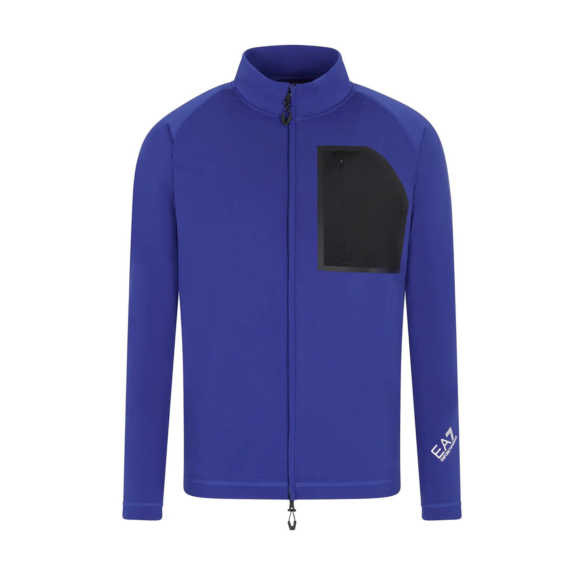 Felpa da uomo EA7 Emporio Armani Ski Cortina Powerstretch Fz 4/4