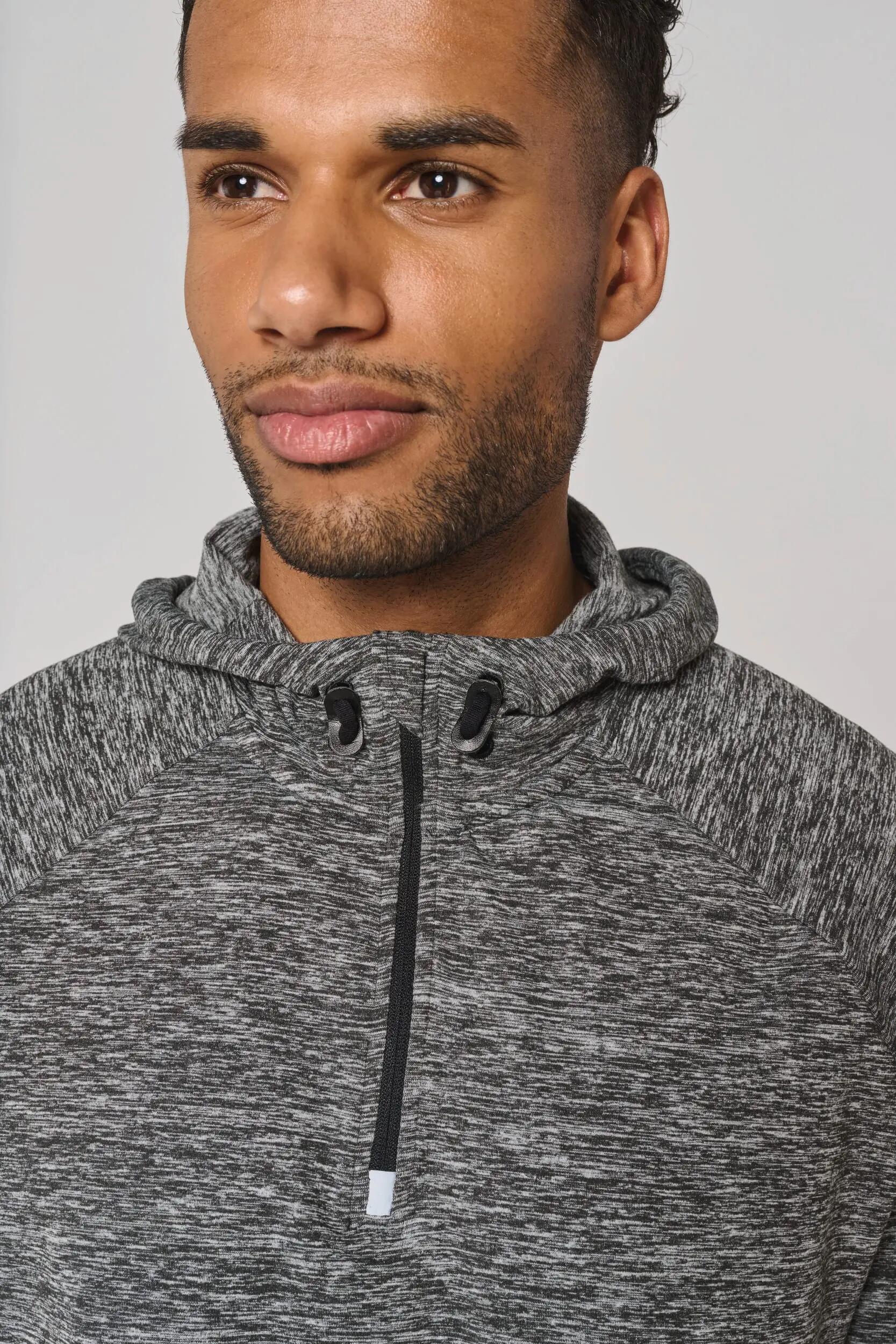 Poract 1/4 Zip Sport kapucnis pulóver 13/15