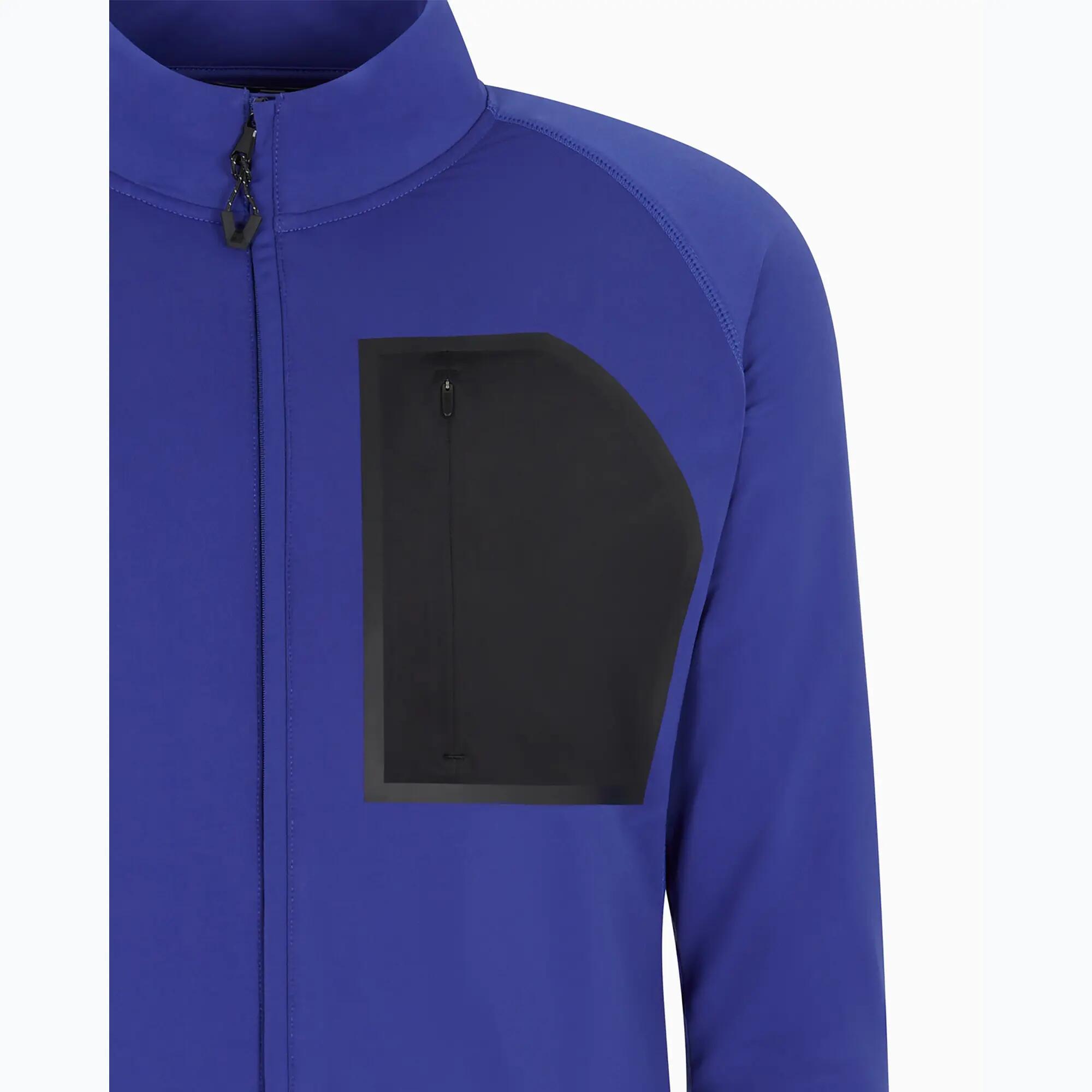 Felpa da uomo EA7 Emporio Armani Ski Cortina Powerstretch Fz 3/4