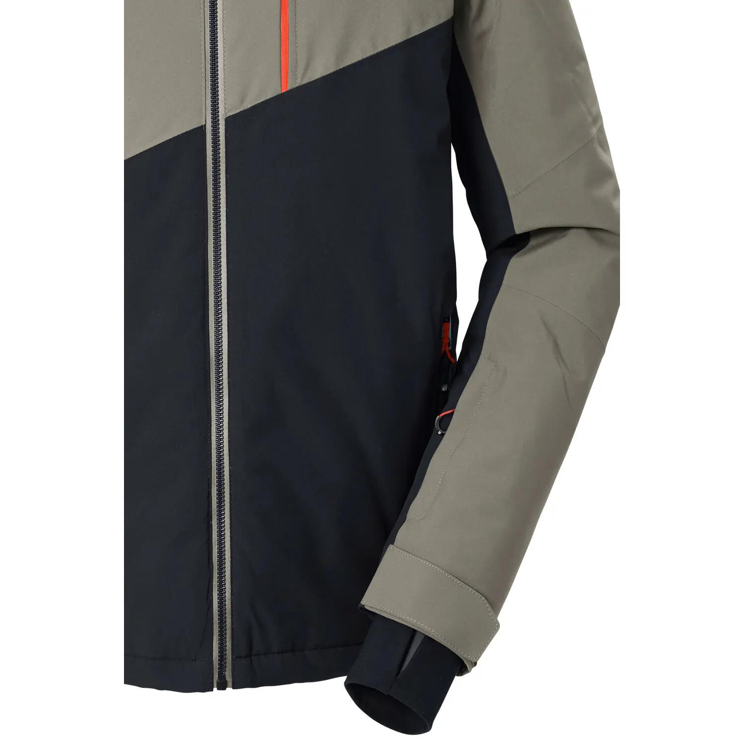 Killtec KSW 89 Ski Jas Heren - Oranje/Grijs/Zwart 7/11