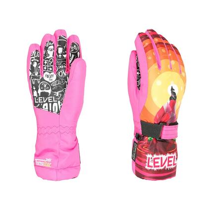 Gants de ski Level Junior Imperméables Rose