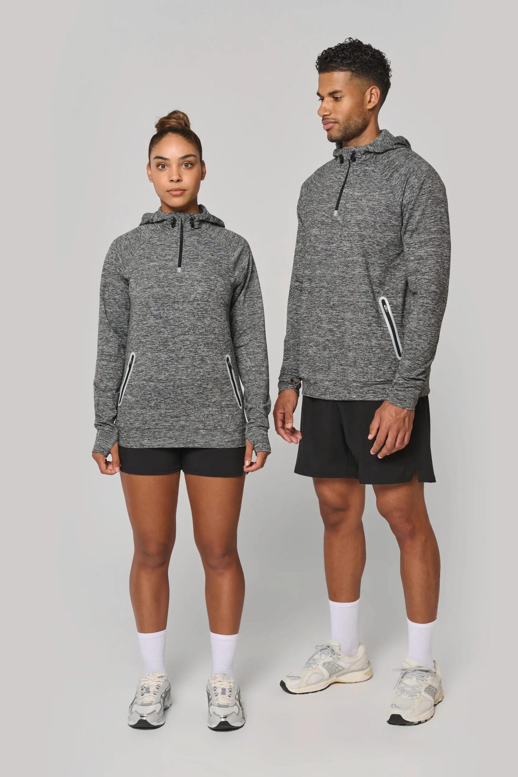 Poract 1/4 Zip Sport kapucnis pulóver 10/15