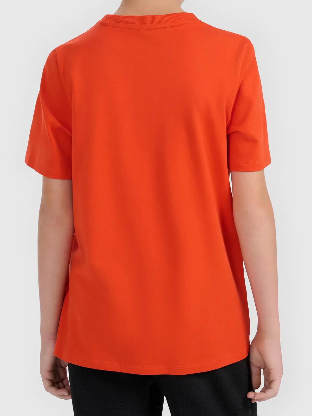 T-shirt bawełniany chłopięcy 4F 4FJWAW26TTSHM3515 2/3