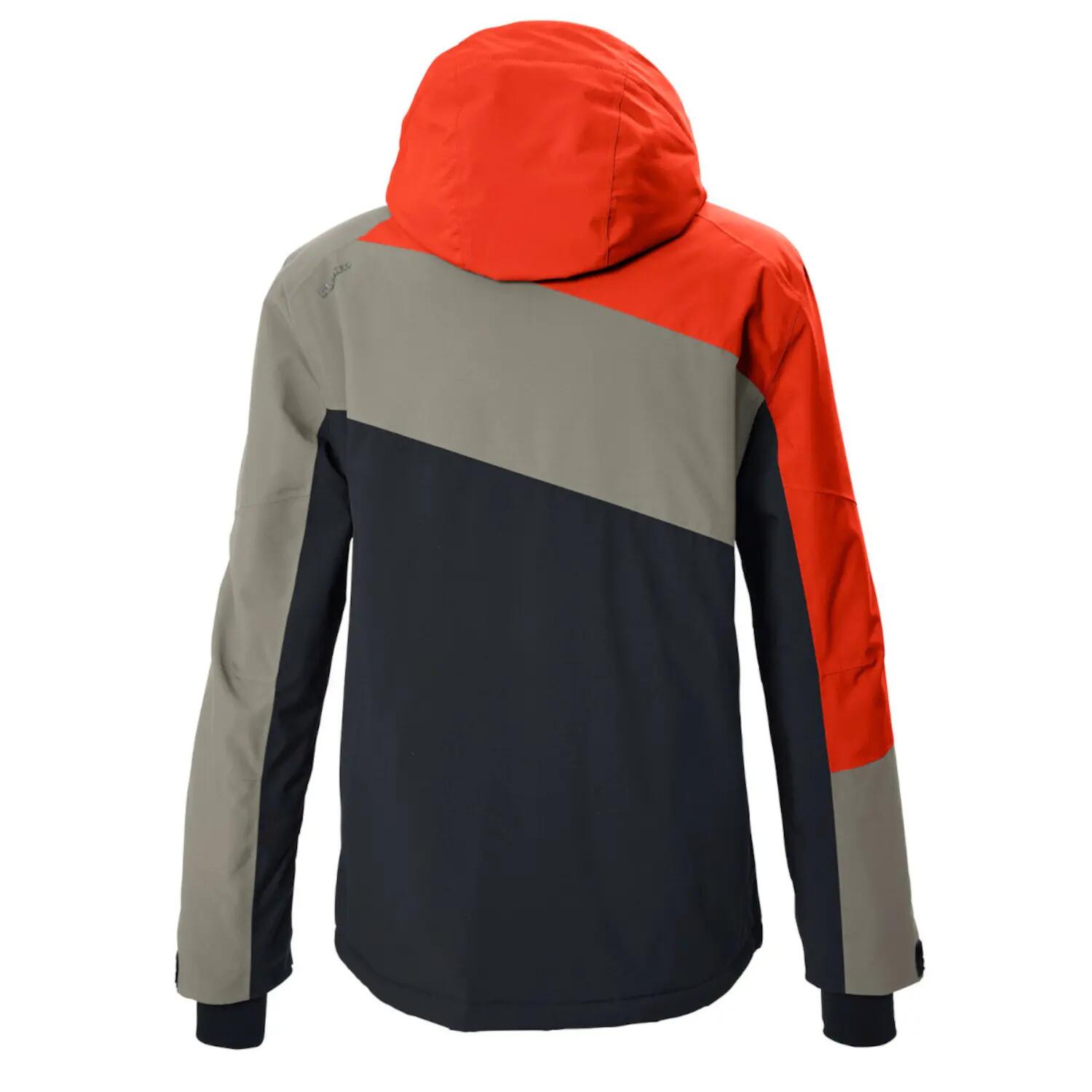 Killtec KSW 89 Ski Jas Heren - Oranje/Grijs/Zwart 10/11