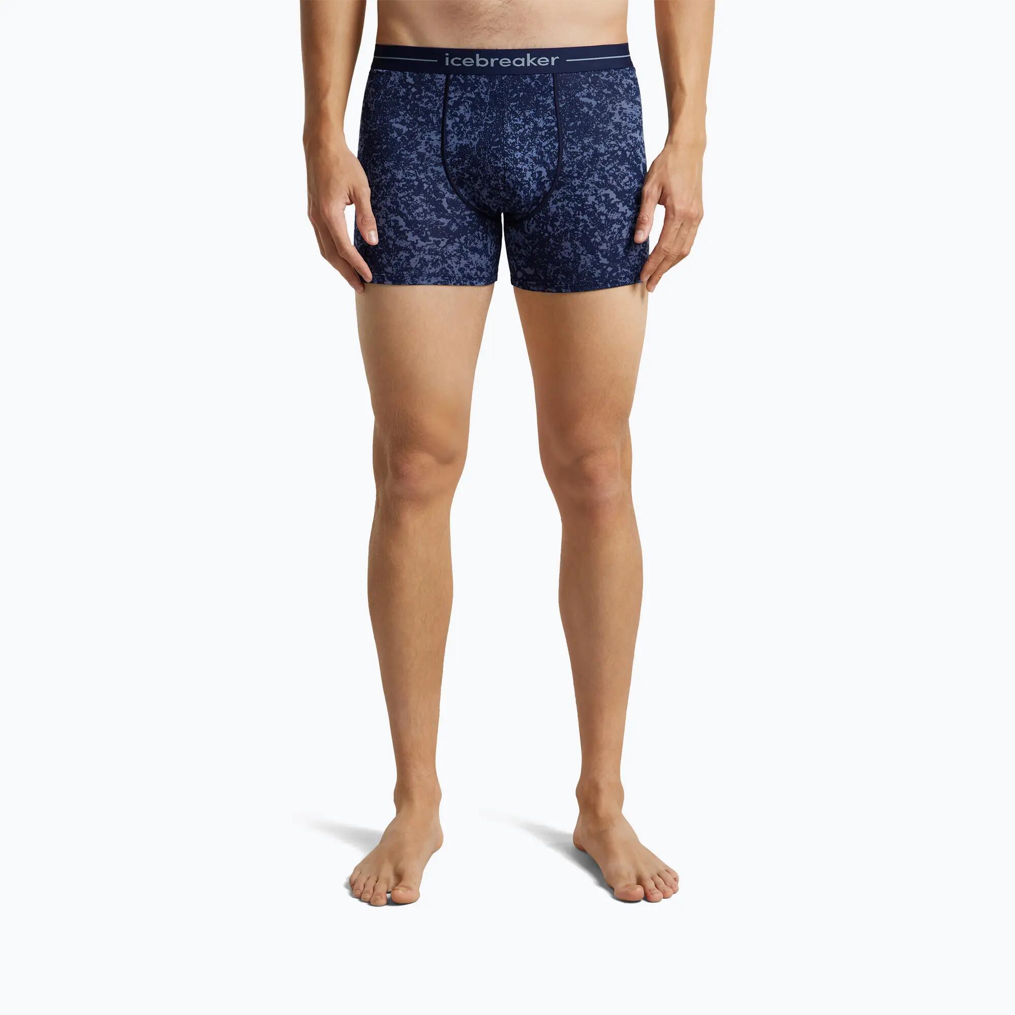 Boxer thermoactif homme Icebreaker Merino 150 Anatomica Moss Bloom 2/7