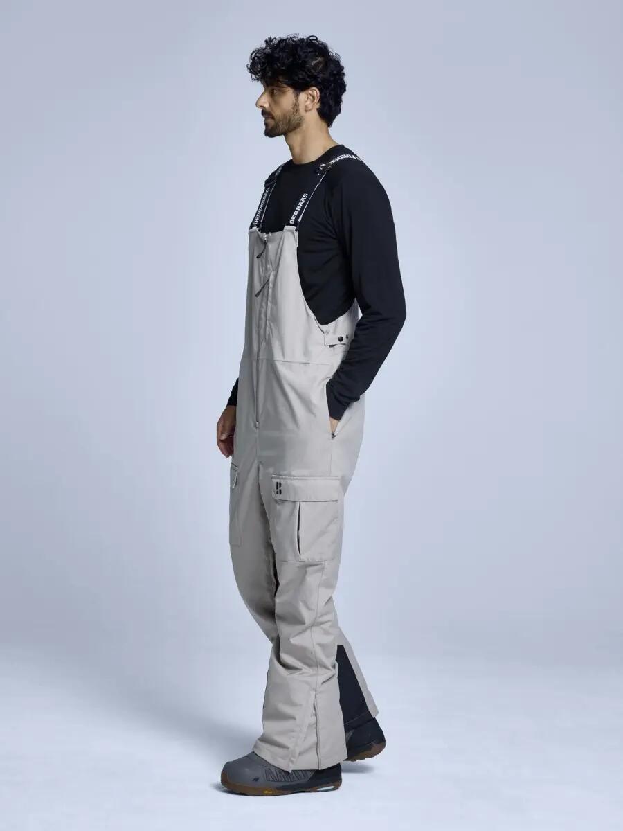 Skihose Herren - Drekka Bib - Khaki 2/7
